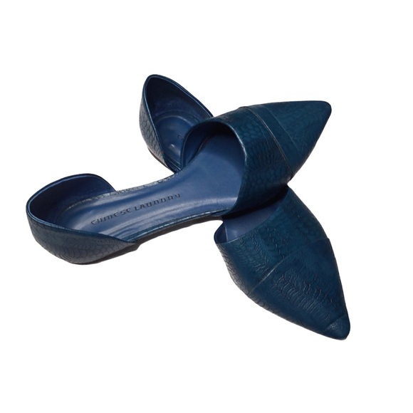 Chinese Laundry Pointy Toe Reptile Embossed Shoes - Picture 4 of 7